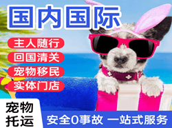 兰州航空托运国际宠物托运 【国